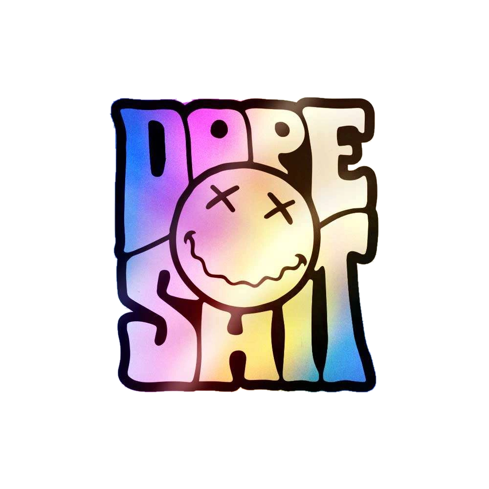 Dope Sheet Holographic Sticker